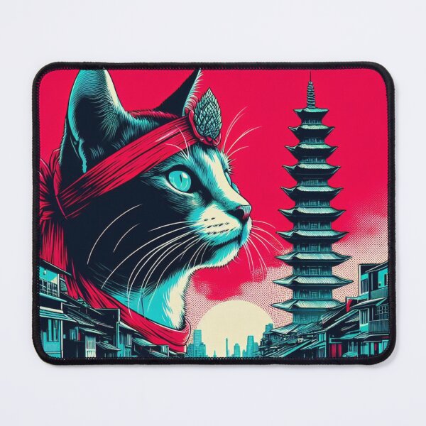 Item preview, Cat cyberpunk designed and sold by Silveira-Jess.