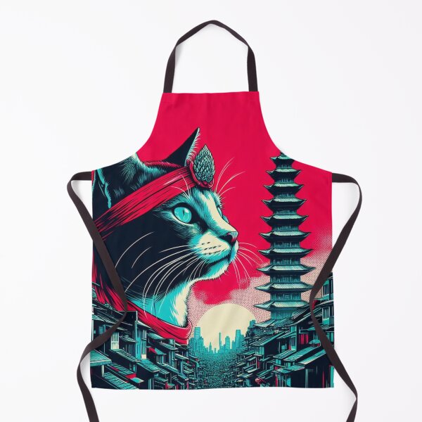 Item preview, Cat cyberpunk designed and sold by Silveira-Jess.