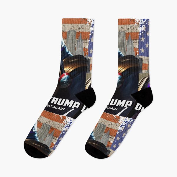Item preview, Captain Donald Trump VS Thanos Biden #8 Make America Great Again designed and sold by CaptainTrump.