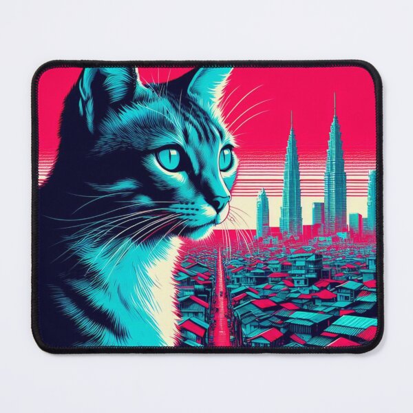 Item preview, Cat cyberpunk designed and sold by Silveira-Jess.