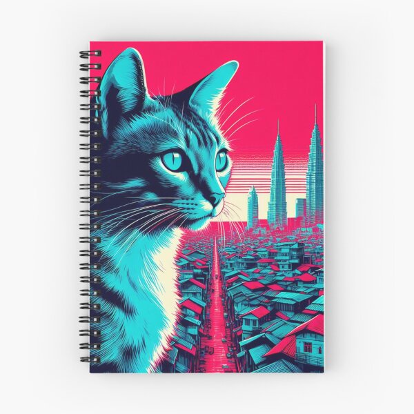 Item preview, Cat cyberpunk designed and sold by Silveira-Jess.
