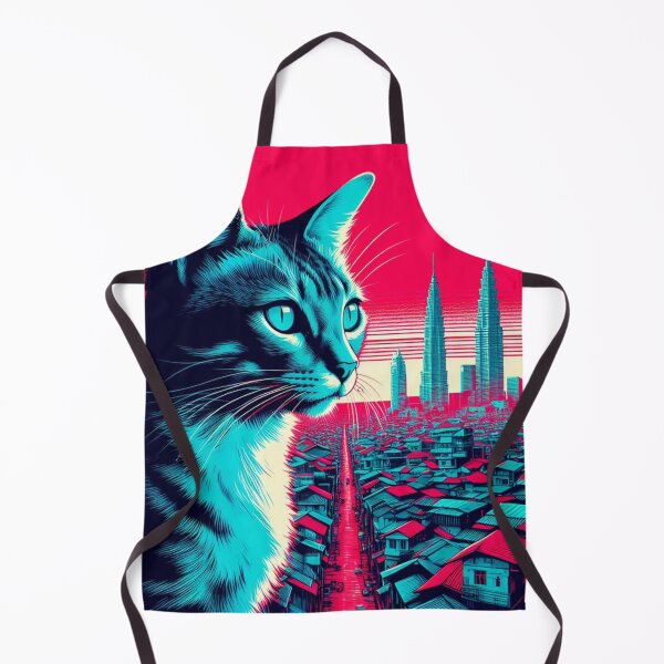 Item preview, Cat cyberpunk designed and sold by Silveira-Jess.