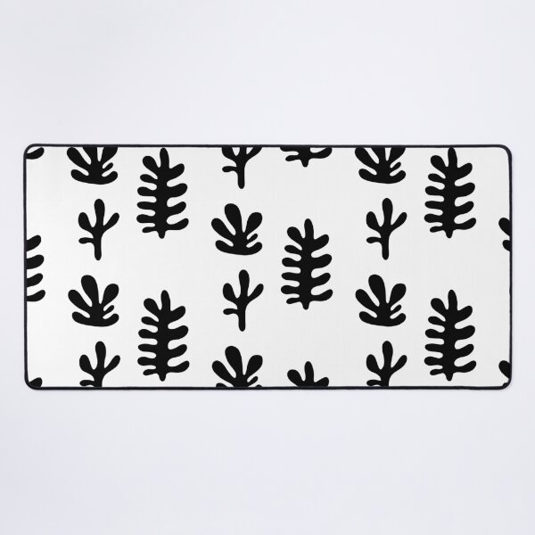 Item preview, 3 Single Matisse Black Plant Organic Forms Set designed and sold by posterful.