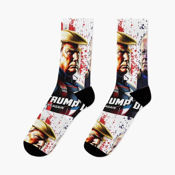 Item preview, Captain Donald Trump VS Thanos Biden #9 Make America Great Again designed and sold by CaptainTrump.