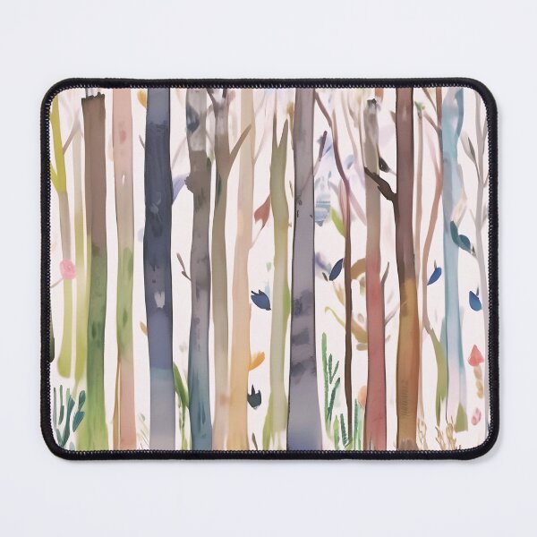 Item preview, Colourful Tree Trunks,  designed and sold by Frame of Mind .