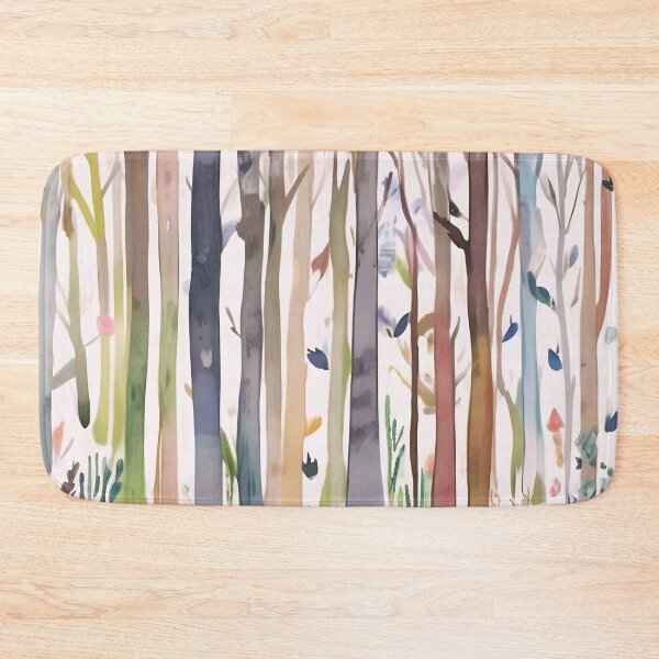 Item preview, Colourful Tree Trunks,  designed and sold by Frame of Mind .