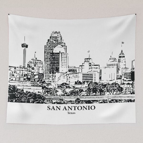 Item preview, San Antonio - Texas designed and sold by Lakeric Cityscapes.