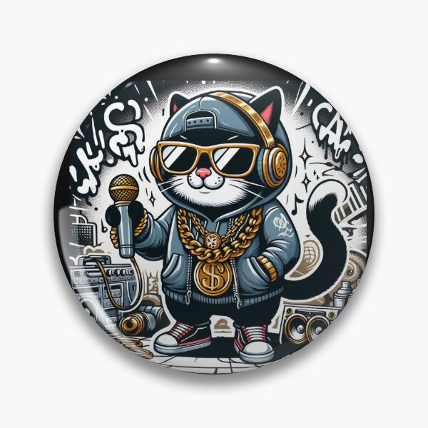 Artikelvorschau, Katzen-Hiphop entworfen und verkauft von Myra365Art.