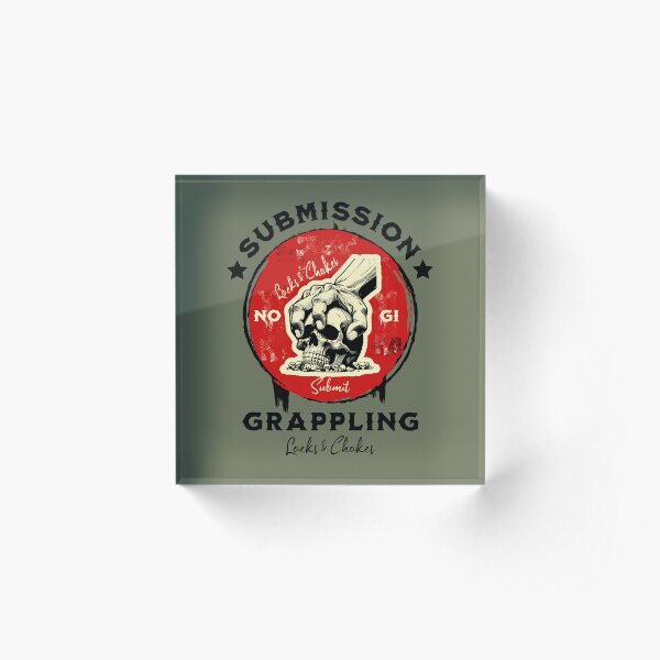 Item preview, Sumisión Grappling Skull Crush designed and sold by Mlaniel.