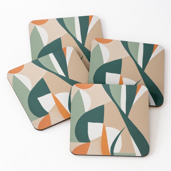 Item preview, Organic Forms in Harmonious Flow designed and sold by DeMuurdecoratie.