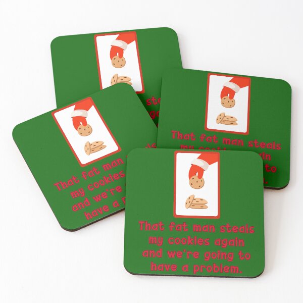 Item preview, It's Christmas and Santa better not steal the cookies. designed and sold by ASeasonalFlair.