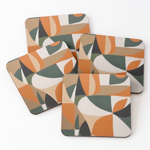 Item preview, Vibrant Organic Abstraction - Minimalistic designed and sold by DeMuurdecoratie.