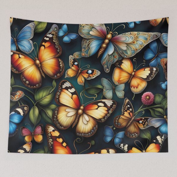 Item preview, Butterflies Collage designed and sold by Bright-Moonrise.