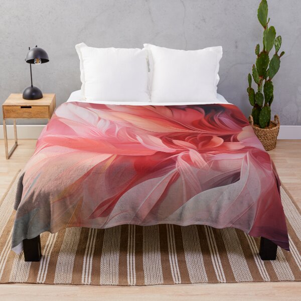 Item preview, Pastel Pink Feather Delight designed and sold by HomeDreamscape.