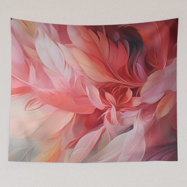 Item preview, Pastel Pink Feather Delight designed and sold by HomeDreamscape.