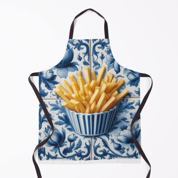 Item preview, Delft Tile With Fast Food No.6 designed and sold by ArtNook777.