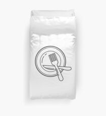 Dish Duvet Cover