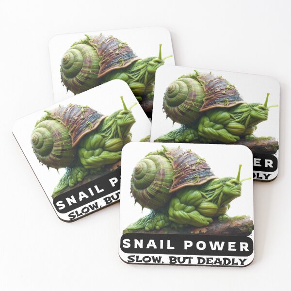 Item preview, Snail Power: Slow, but Deadly designed and sold by Hungry-Murphy.
