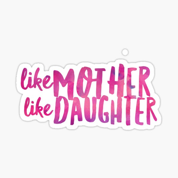 Item preview, Best Mother's Day Gift - Like Mother, Like Daughter designed and sold by pinkycherry.