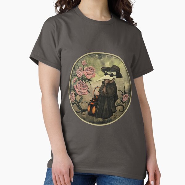 Plague Doctor with Roses Classic T-Shirt