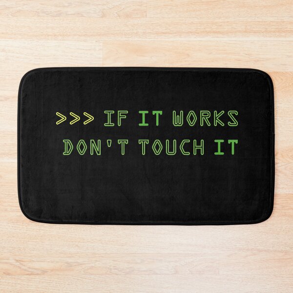 Item preview, If it works, don't touch it  - console green designed and sold by Warrioll.