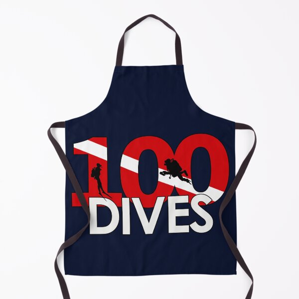 Item preview, 100 Dives Completed - scuba diver progress bar designed and sold by vpcg-design.
