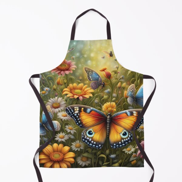 Item preview, Butterflies in a Meadow designed and sold by Bright-Moonrise.