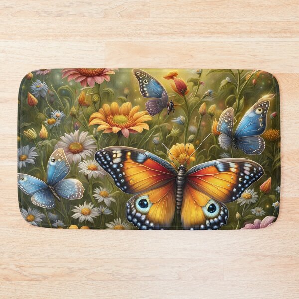 Item preview, Butterflies in a Meadow designed and sold by Bright-Moonrise.