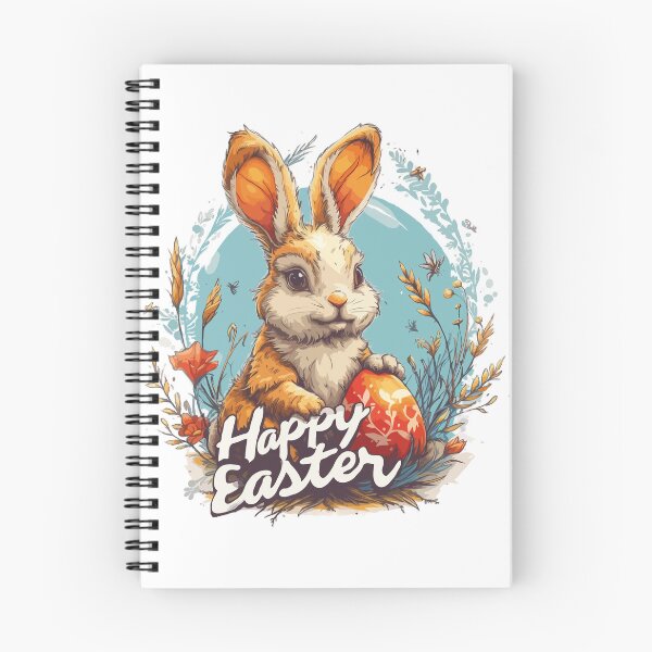 Item preview, Spring joy: Colorful Easter cartoon collection, Easter bunny, gift, colorful eggs designed and sold by RiSchuDesign.
