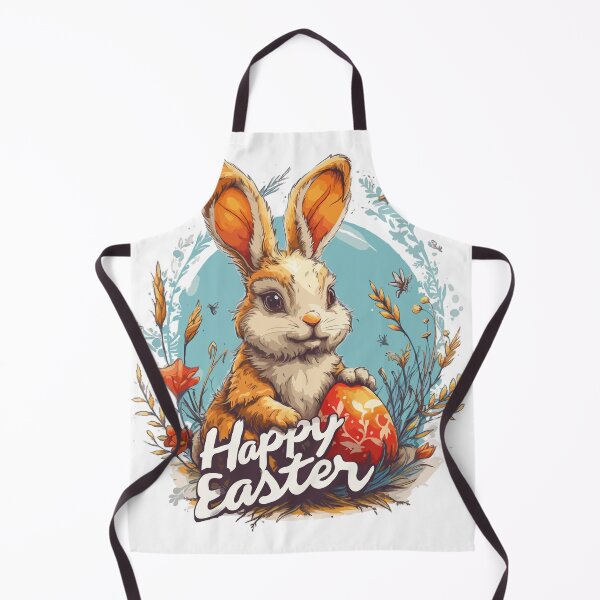 Item preview, Spring joy: Colorful Easter cartoon collection, Easter bunny, gift, colorful eggs designed and sold by RiSchuDesign.
