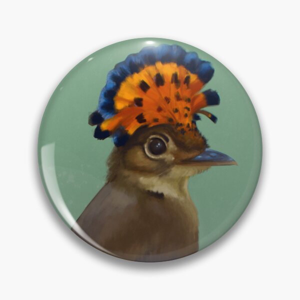 Item preview,  Royal Flycatcher (Teal Background) designed and sold by Ornitharts.