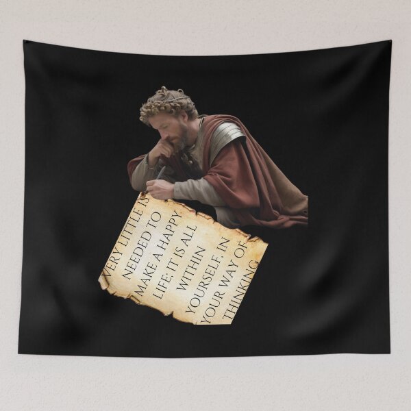 Item preview, Very Little Is Needed To Make A Happy Life designed and sold by Wis-Epoch.