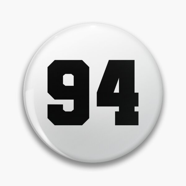 Item preview, 94, ninety four, black, soccer league designed and sold by Numbers-Art.
