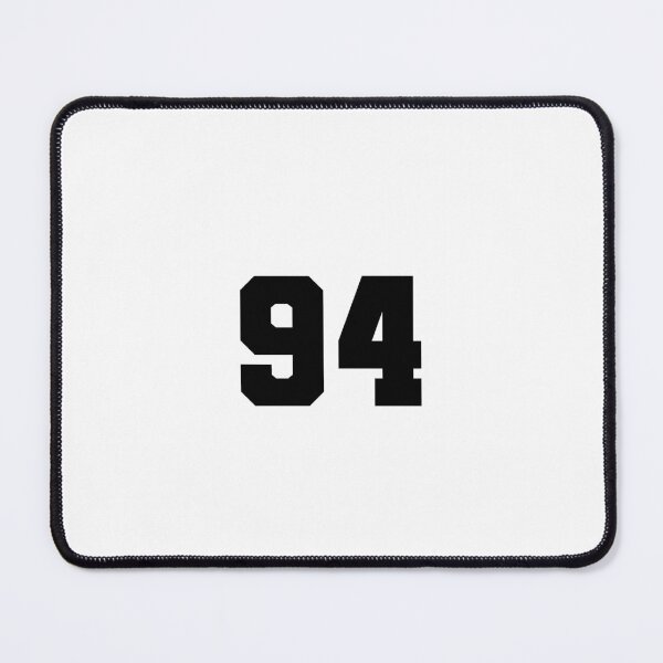 Item preview, 94, ninety four, black, soccer league designed and sold by Numbers-Art.