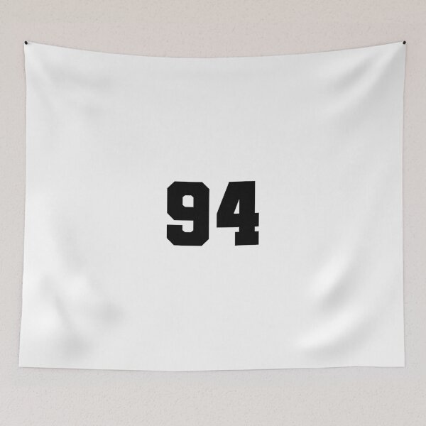 Item preview, 94, ninety four, black, soccer league designed and sold by Numbers-Art.
