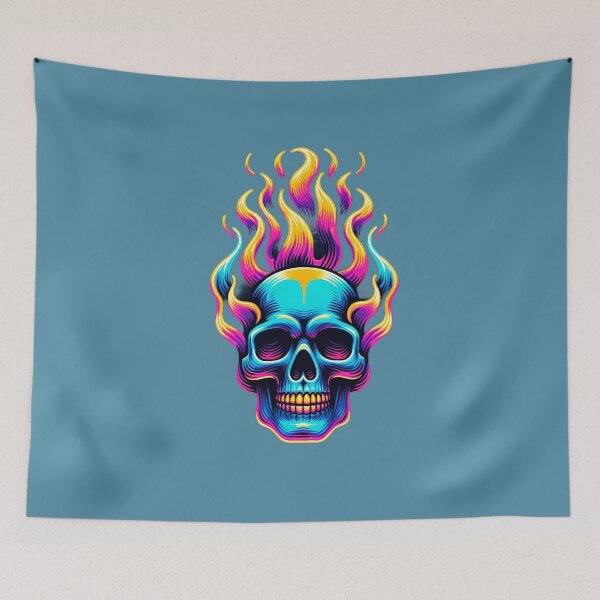 Item preview, Monday Morning Madness Skull designed and sold by LoudSpider.