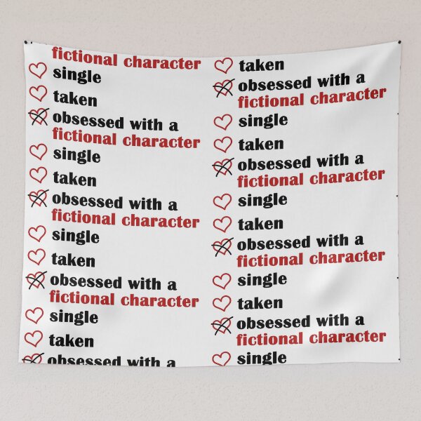 Item preview, Single Taken Obsessed with a fictional character designed and sold by EmeraldeaArt.