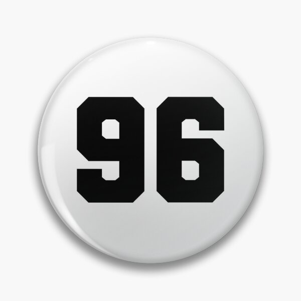 Item preview, 96, ninety six, black, soccer league designed and sold by Numbers-Art.