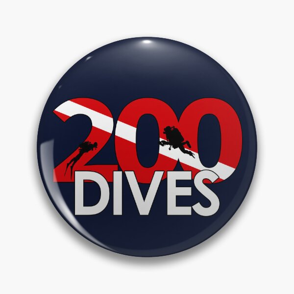 Item preview, 200 Dives Completed - scuba diver progress bar  designed and sold by vpcg-design.