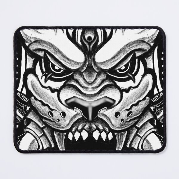 Item preview, Japanese mecha tigger tattoo design designed and sold by charliedoom.