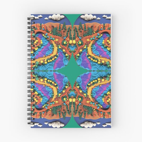 Item preview, Colourful Riverside Pattern 2 designed and sold by ComicJo.
