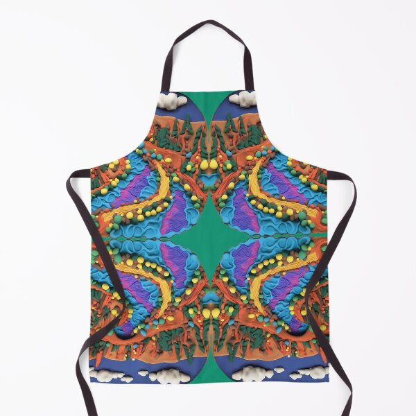 Item preview, Colourful Riverside Pattern 2 designed and sold by ComicJo.