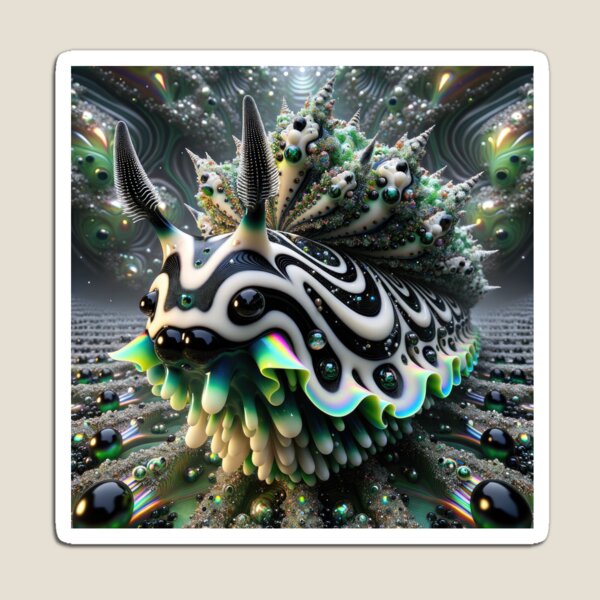 Item preview, Fractal Nudibranch designed and sold by Synthographer.