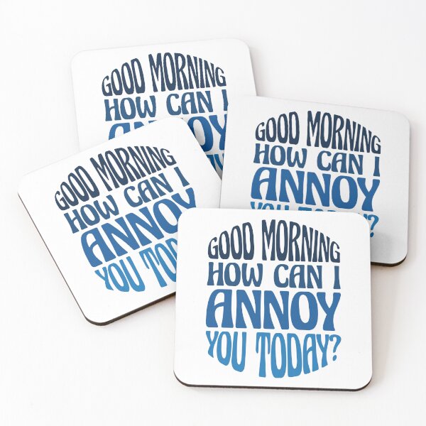 Item preview, Funny Sarcastic Good Morning Quote - Good Morning Saying Humor designed and sold by WIZECROW.