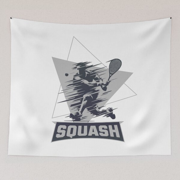 Item preview, Squash player designed and sold by Graffik-Peeps.