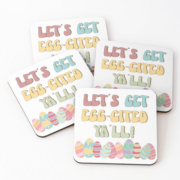 Item preview, Let's Get Eggscited Ya'll designed and sold by Magico Paco.