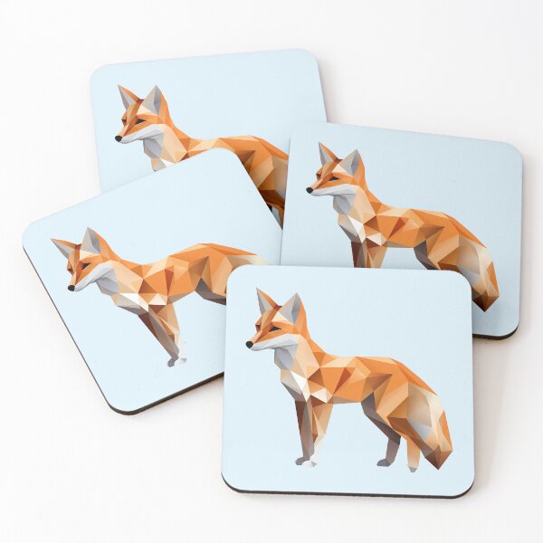Item preview, Geometric Fox designed and sold by Weirdanya.