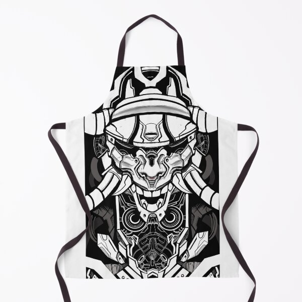 Item preview, Edgy Cyber punk samurai demon mask designed and sold by charliedoom.