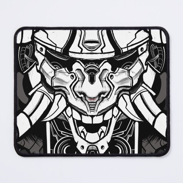 Item preview, Edgy Cyber punk samurai demon mask designed and sold by charliedoom.