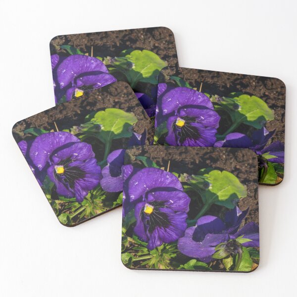 Item preview, Blue Blotch Pansy  designed and sold by jasminewang.